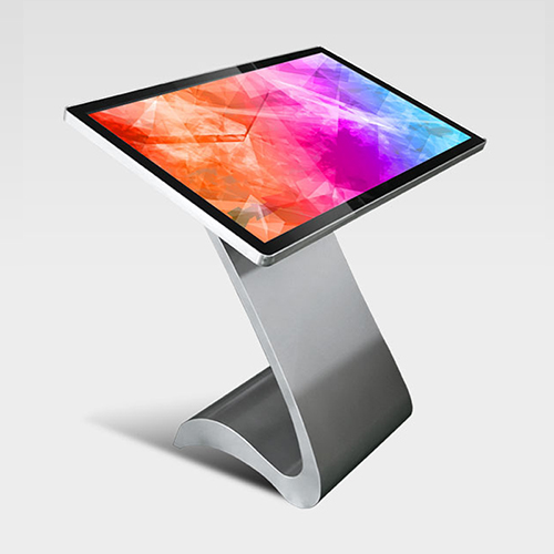 S Shape Touch Screen Kiosk